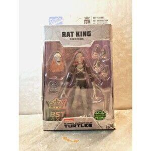 Teenage Mutant Ninja Turtles Rat King Action Figure Glow In The Dark BST AXN NIB